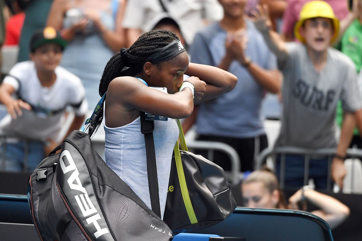 Coco Gauff verließ den Platz sichtlich enttäuscht.