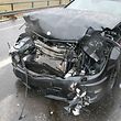 Beim Unfall wurde eine Person leicht verletzt.