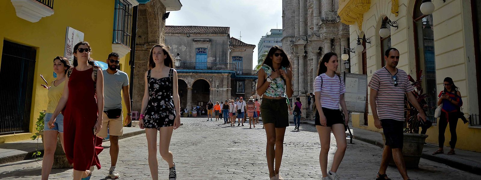 Touristen in Havanna dürfte es in nächster Zukunft kaum mehr werden.