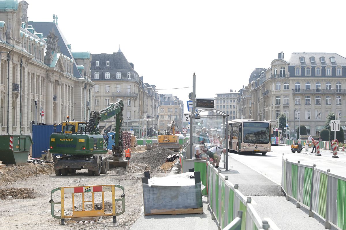Vom 3. November an werden die Busse nicht mehr über die Avenue de la Liberté fahren, sondern nur noch über die Avenue de la Gare, die bidirektional eingerichtet wird.