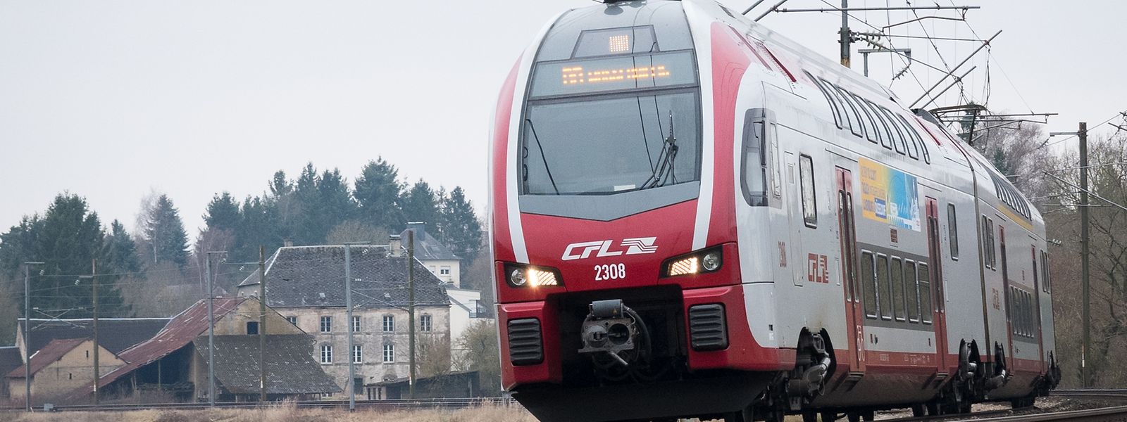 Die Wasserbilliger Strecke bei Roodt/Syr: An den kleineren Bahnhöfen fahren die Züge oft vorbei.