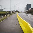 Murs jaunes pour piétons à la Cloche d’Or  - Foto: Pierre Matgé/Luxemburger Wort