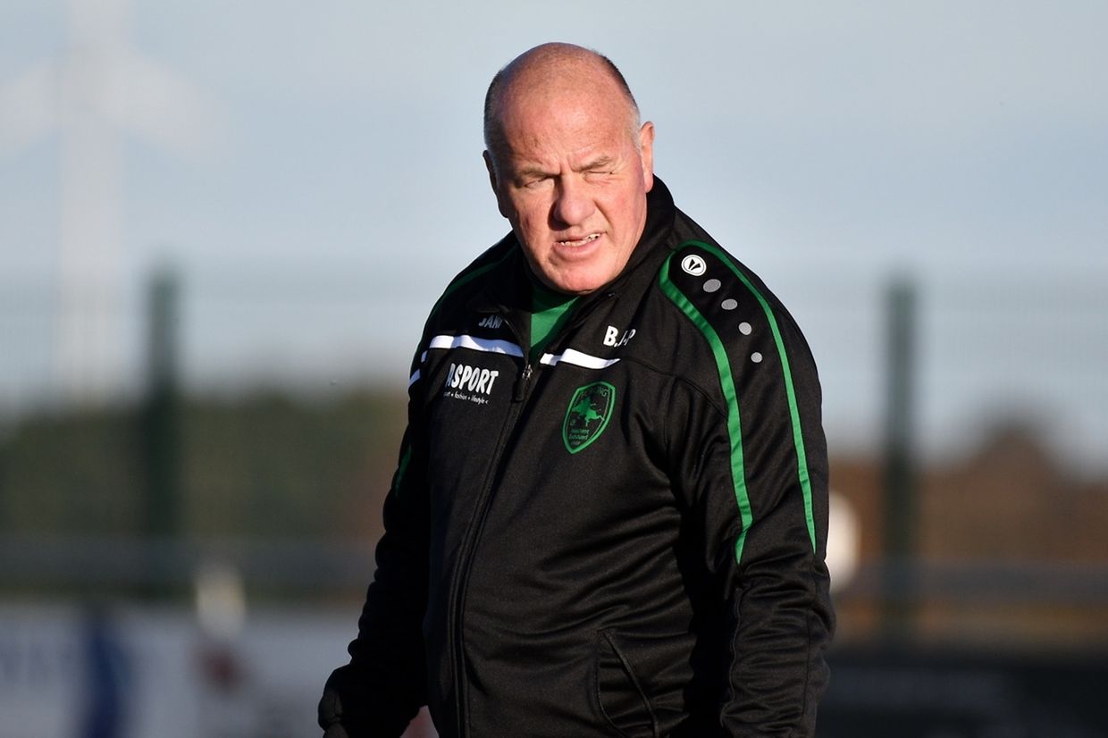 Jean-Paul Bossi, le coach d'Heiderscheid-Eschdorf, fait la moue