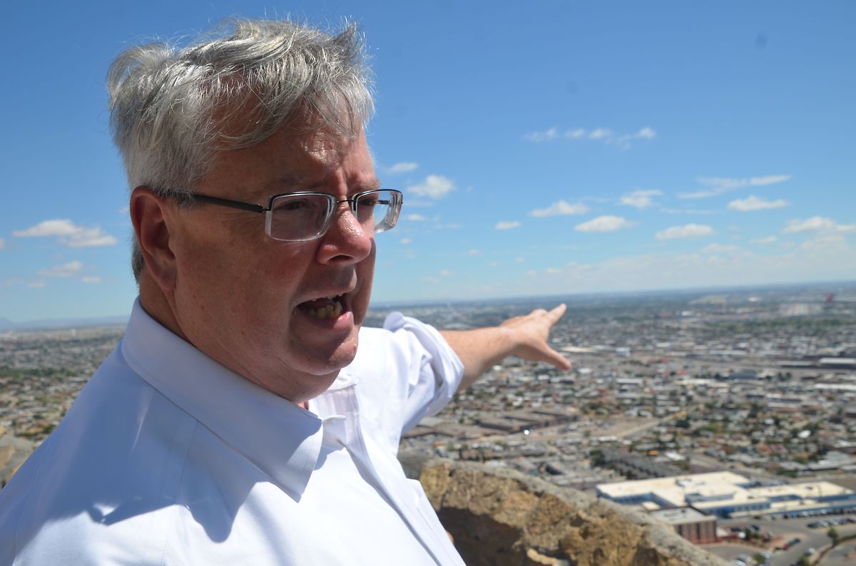 Journalist Robert Moore versteht die Grenze in El Paso nicht als Bedrohung, sondern als Bereicherung.