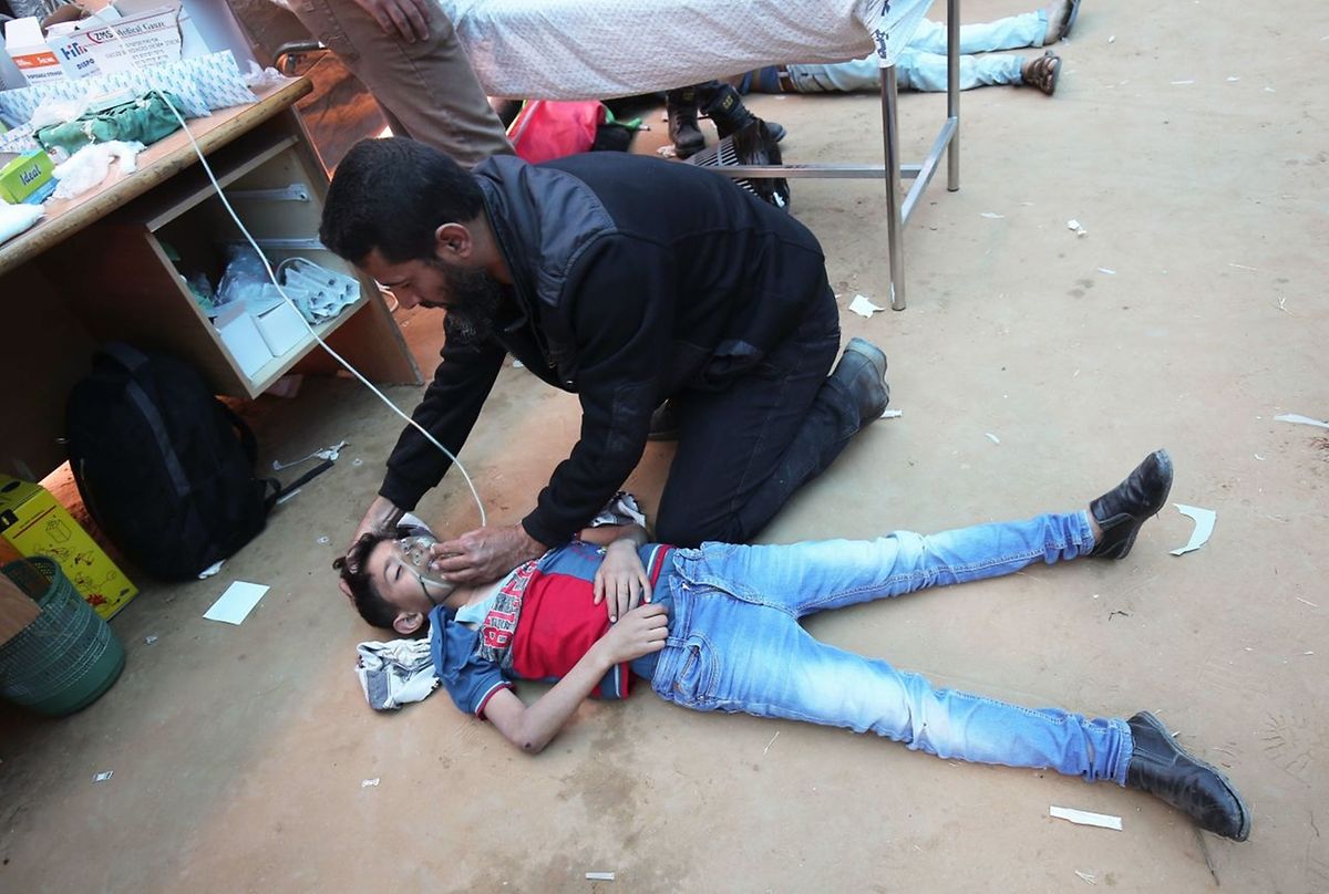 Unter den Verletzten waren auch viele Kinder. Die meisten litten unter der Tränengas-Attacke, die mit Hilfe von Drohnen auf die protestierende Menge lanciert wurde.