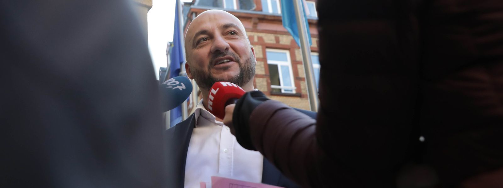 Keiner der Koalitionspartner wollte neue Informationen zu den Verhandlungen preisgeben, selbst nicht der sonst so redebegeisterte Etienne Schneider.