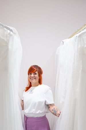 Wirtschaft, Hochzeiten, Hochzeit in Zeiten von Coronavirus, Covid-19, Boutique Marry Me, Mondorf-les-bains, Ornella, Foto: Chris Karaba/Luxemburger Wort