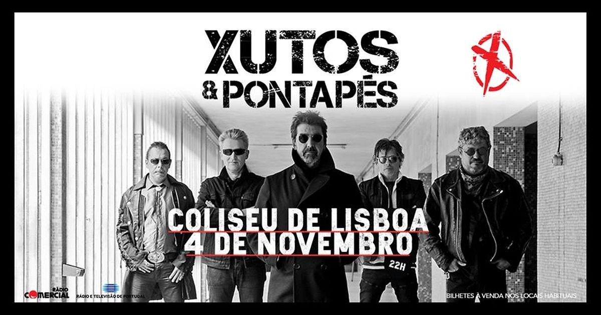 O último concerto de Zé Pedro, com os Xutos: Dia 4 de Novembro, Coliseu dos Recreios, em Lisboa. 