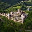 Die Burg in Bourscheid. 