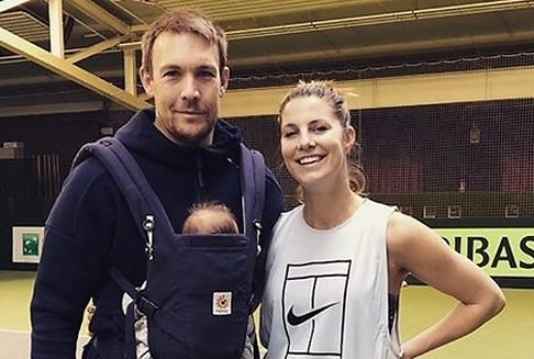 Mandy Minella: Mit Emma Lina auf dem Tennisplatz