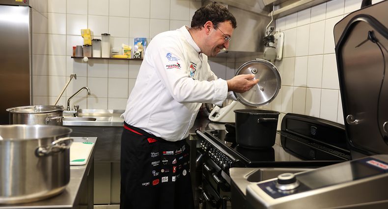 Jean-Claude Brill, Teamleiter des Luxembourg Culinary Catering Team.