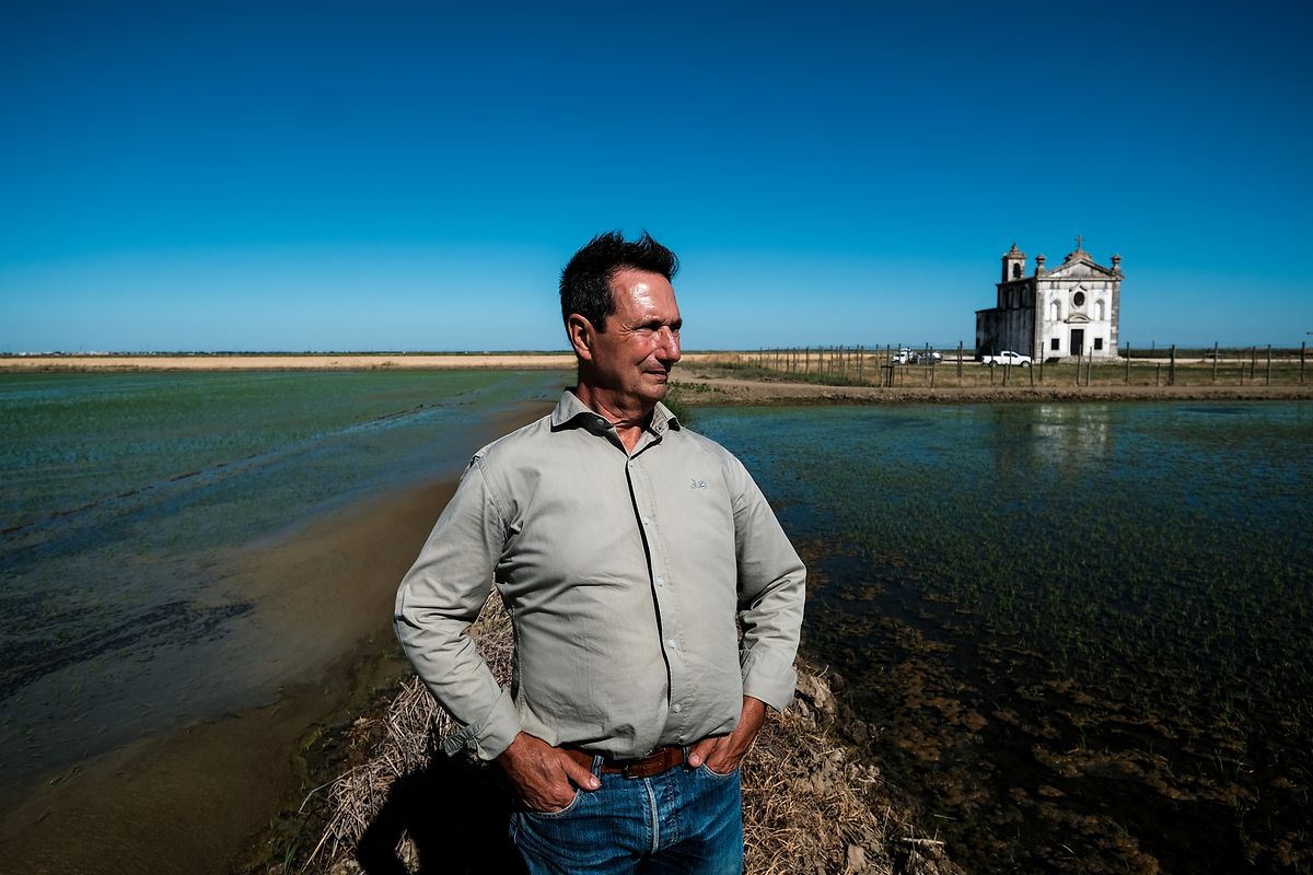 Joaquim Madaleno dirige a Associação dos Beneficiários da Lezíria de Vila Franca de Xira.