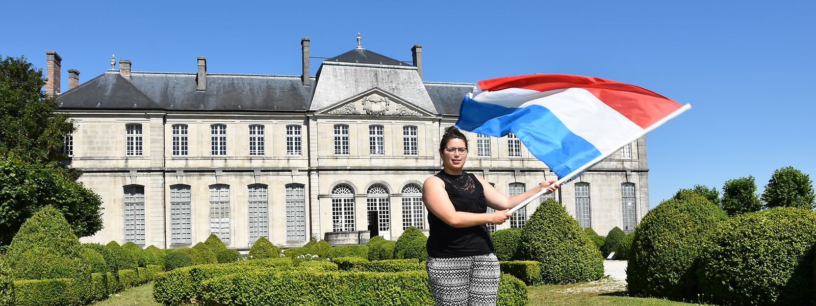 Alice Duclos, 23 ans, fait son Service civique franco-luxembourgeois au Centre mondial de la Paix: «Je me sens valorisée dans mon travail. Ici on me fait confiance en me donnant des projets que je n'aurais pas eu ailleurs.Chaque jour, je découvre des choses que je ne savais pas pouvoir faire». 