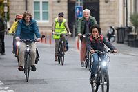 Lokales, PK: Mobilité active dans la “rue du Fossé“, Fahrrad, Fahrräder, vélo, Foto: Chris Karaba/Luxemburger Wort