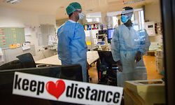 Coronavirus - Hôpital Kirchberg - COVID-19 Stock  - Foto: Pierre Matgé/Luxemburger Wort