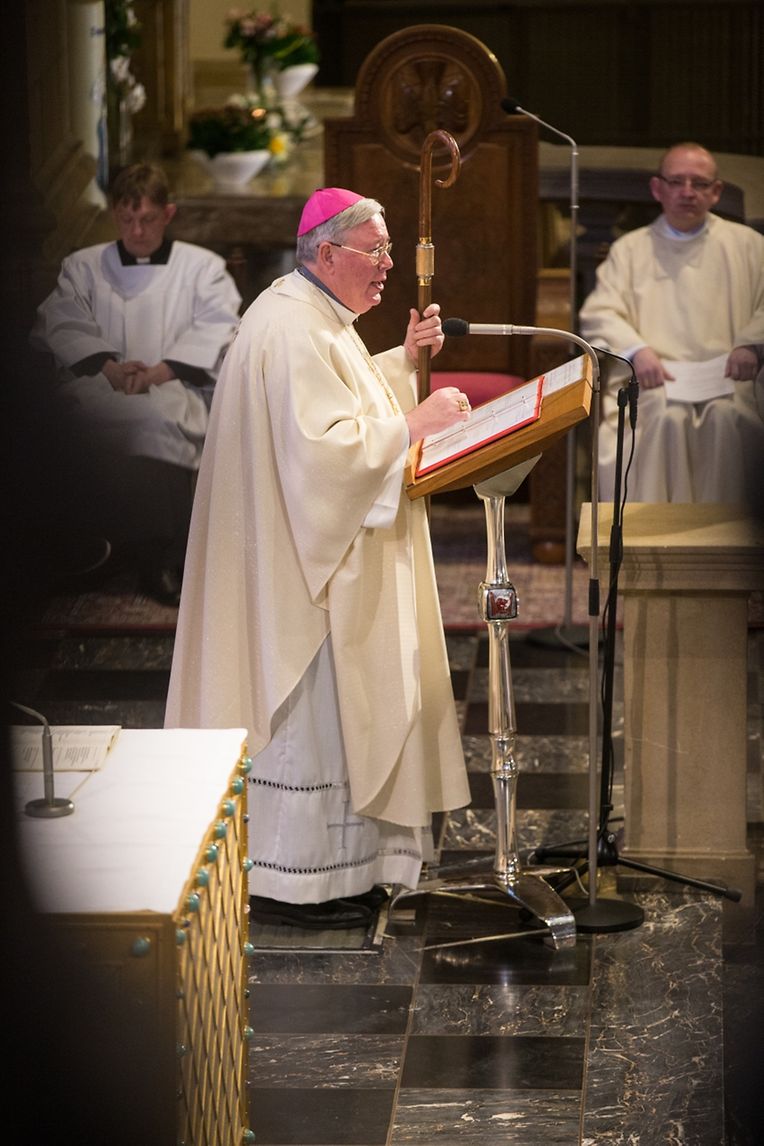 Messe für die Schule der Schwestern der christlichen Lehre St.Anne in Ettelbrück. 