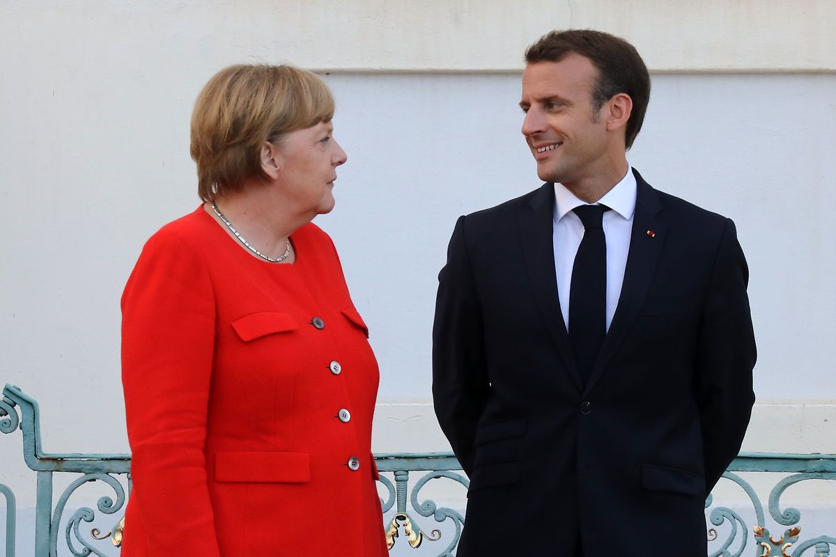 Merkel and Macron - here in 2018 - are among the authors of this appeal. Photo: AFP/Ludovic Marin