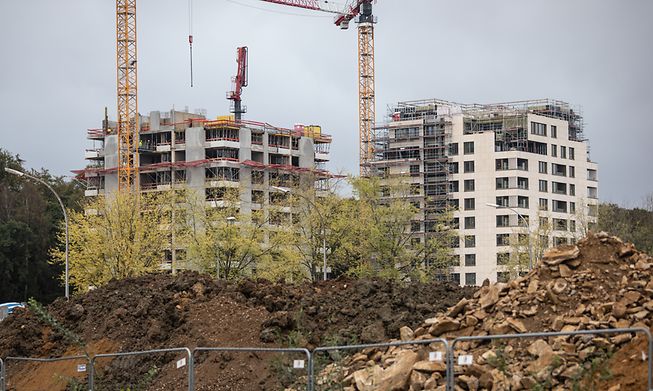 A construction project in Luxembourg