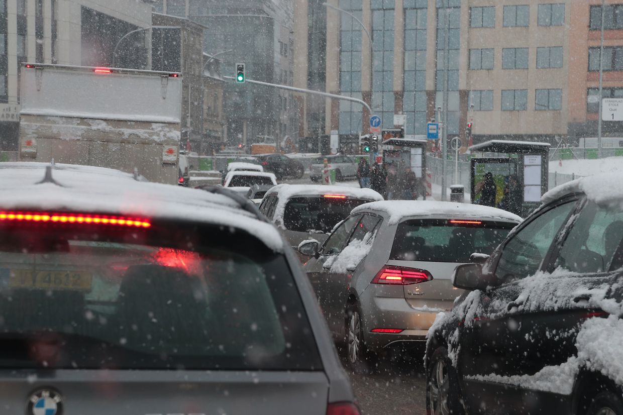 Lokales, Luxemburg, Winter, Schnee, Glätte, Glatteis, Kälte, Illustration, Schneefotos, musée,    photo Anouk Antony