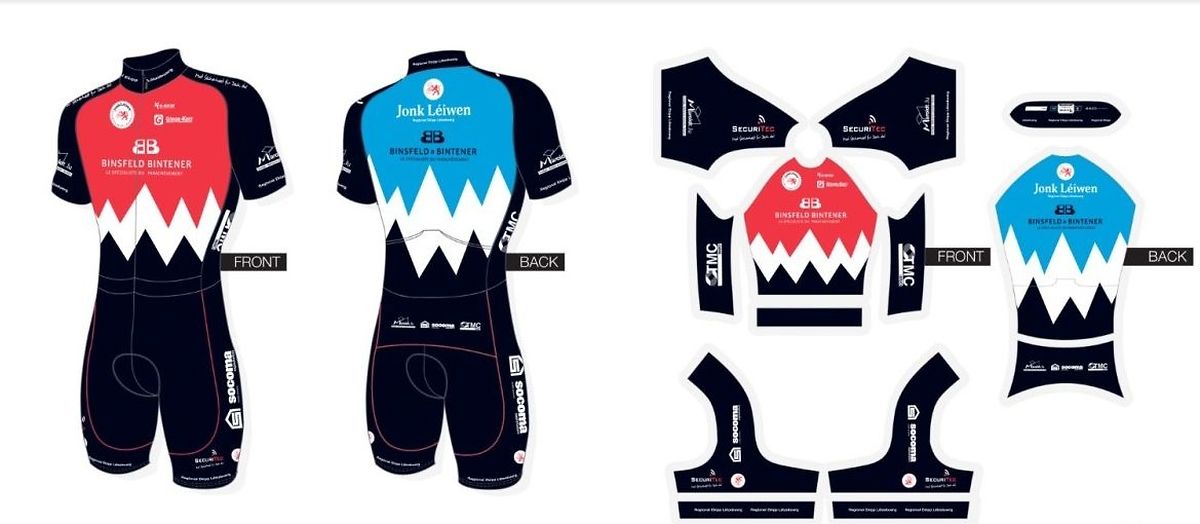 L'équipe régionale luxembourgeoise arborera de tout nouveaux maillots en 2019