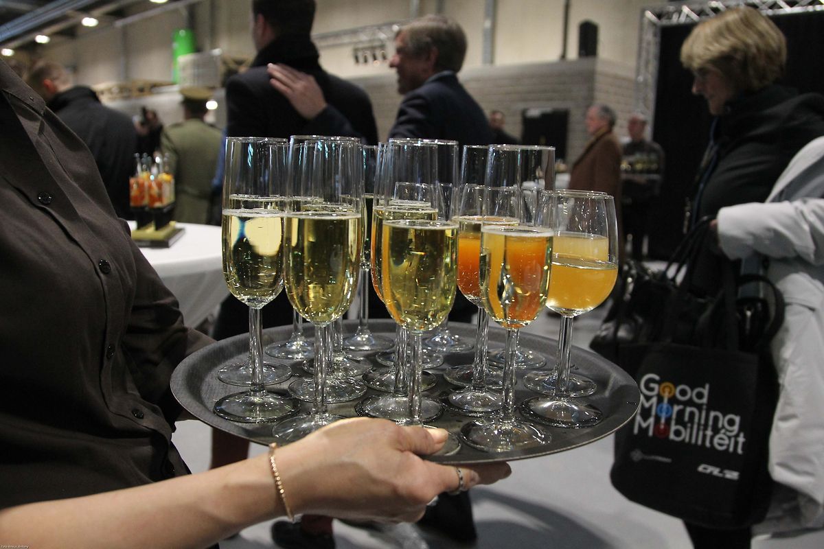 10.12.2017 Luxembourg, Kirchberg, Einweihung Tram, Tramsschienen, Mobilitéit , CFL, photo Anouk Antony