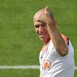 Arjen Robben und die Niederlande kommen nach Luxemburg.