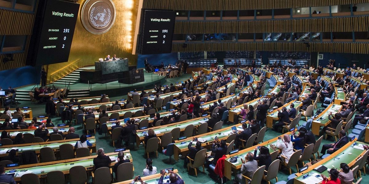 Apesar de tudo, a resolução foi aprovada com os votos favoráveis de 123 países, registando-se, ainda, 16 abstenções. 
