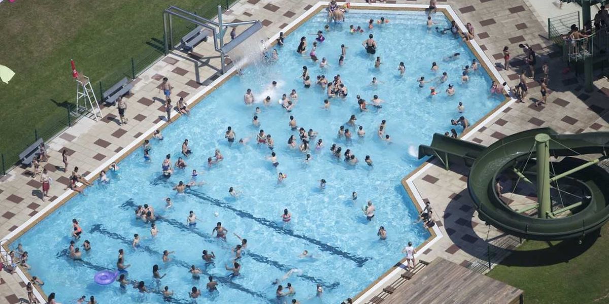 La piscine en plein air de Vianden reste l'un des sites les plus appréciés de l'été.