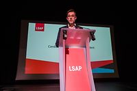 LSAP-Nationalkongress, Franz Fayot , Foto: Lex Kleren/Luxemburger Wort