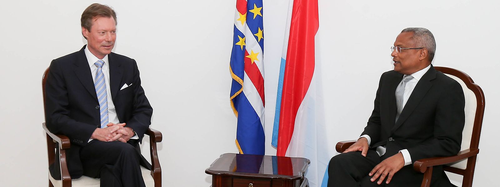 José Maria Neves recebeu o Grão-Duque Henri em 2015, quando era primeiro-ministro de Cabo Verde. Agora vem ao Luxemburgo enquanto Presidente da República.