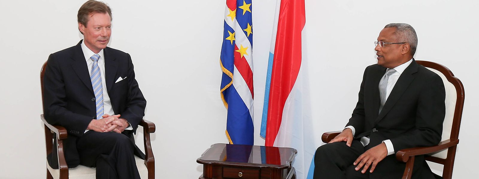 José Maria Neves recebeu o Grão-Duque Henri em 2015, quando era primeiro-ministro de Cabo Verde. Agora vem ao Luxemburgo enquanto Presidente da República.