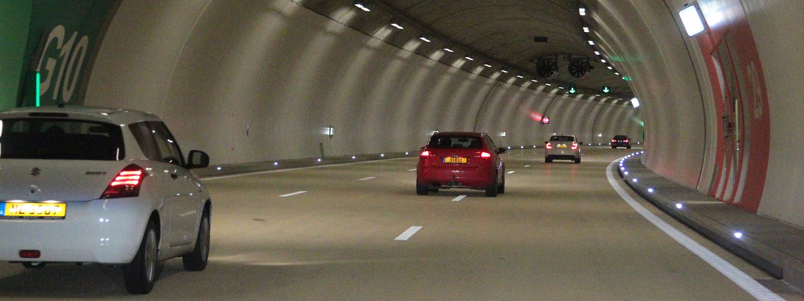 Le radar dans le tunnel du Markusberg est celui qui flashe le plus dans le pays.