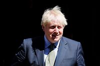 Britain's Prime Minister Boris Johnson leaves 10 Downing Street in central London on July 22, 2020, to attend Prime Minister's Questions (PMQs)a at the House of Commons - � (Photo by Tolga AKMEN / AFP)