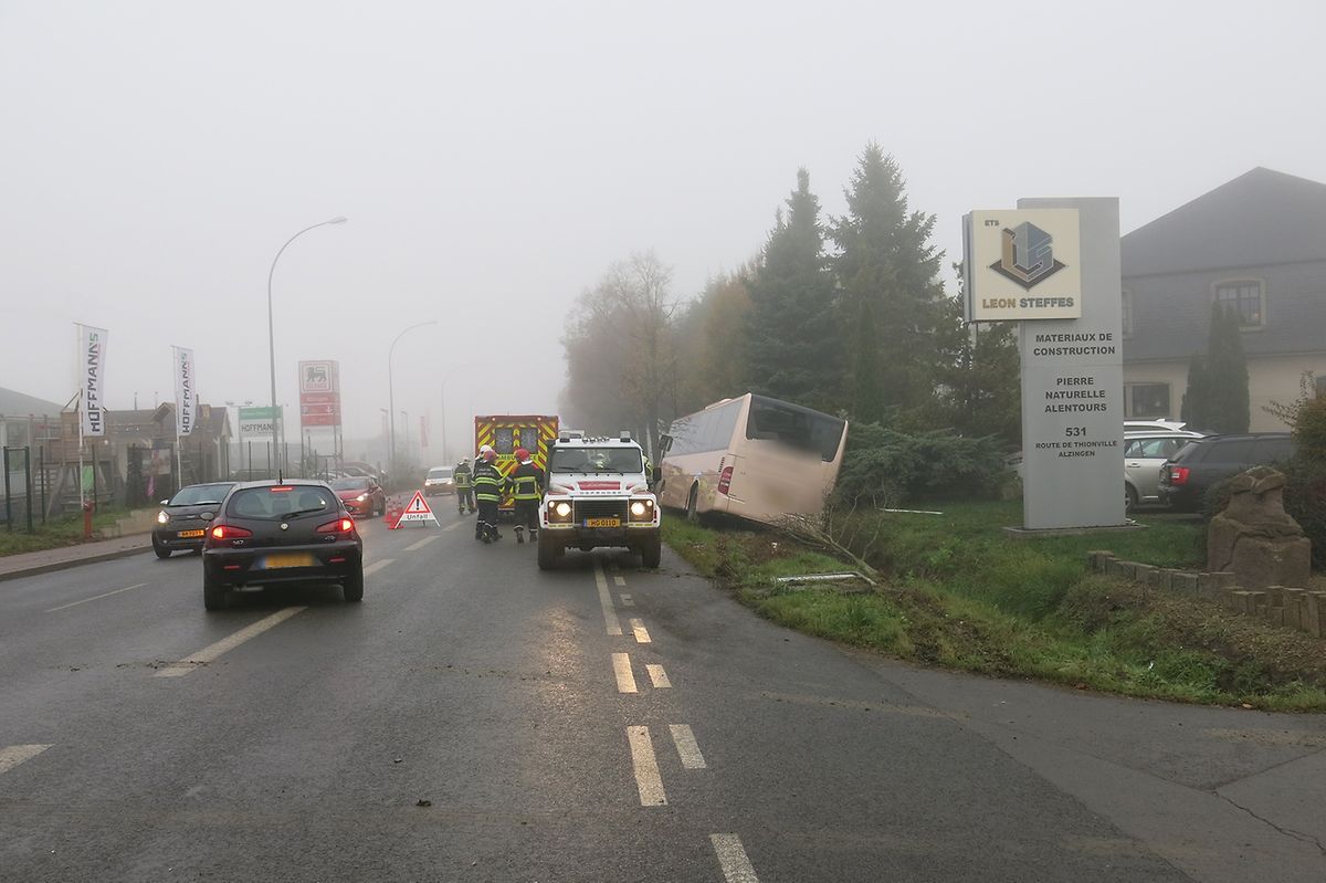In Alzingen war es am Donnerstagmorgen zu einem Unfall gekommen.