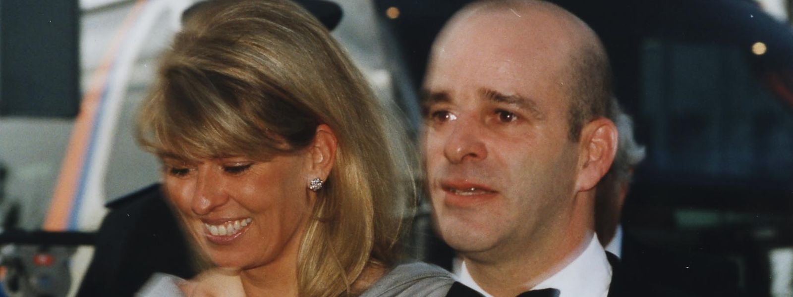 Luis Mestre, Bruder von Großherzogin Maria Teresa, mit seiner Frau bei einem Konzert im Jahr 2001.