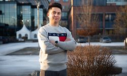 Lokales,Mensch im Mittelpunkt: Nuno Sousa, Krankenpfleger-Praktikant der Psychiatrie Ettelbrück. Foto: Gerry Huberty/Luxemburger Wort