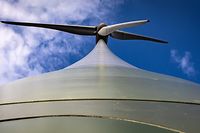 Lokales,Rebierg-Energie aus Wasser und Wind. Windrad, Windenergie,Grüner Strom.Erneuerbare Energie.Foto: Gerry Huberty