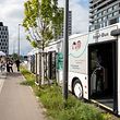 Luxembourg's Impf-Bus, where people can go to get vaccinated