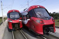 Dans sa version longue de 160 mètres, le train Coradia offre 692 places assises et 334 places assises pour sa version plus courte (80 mètres).