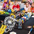 In Junglinster können große und kleine Besucher an diesem Wochenende entdecken, was sich alles aus Legosteinen zusammenbauen lässt.