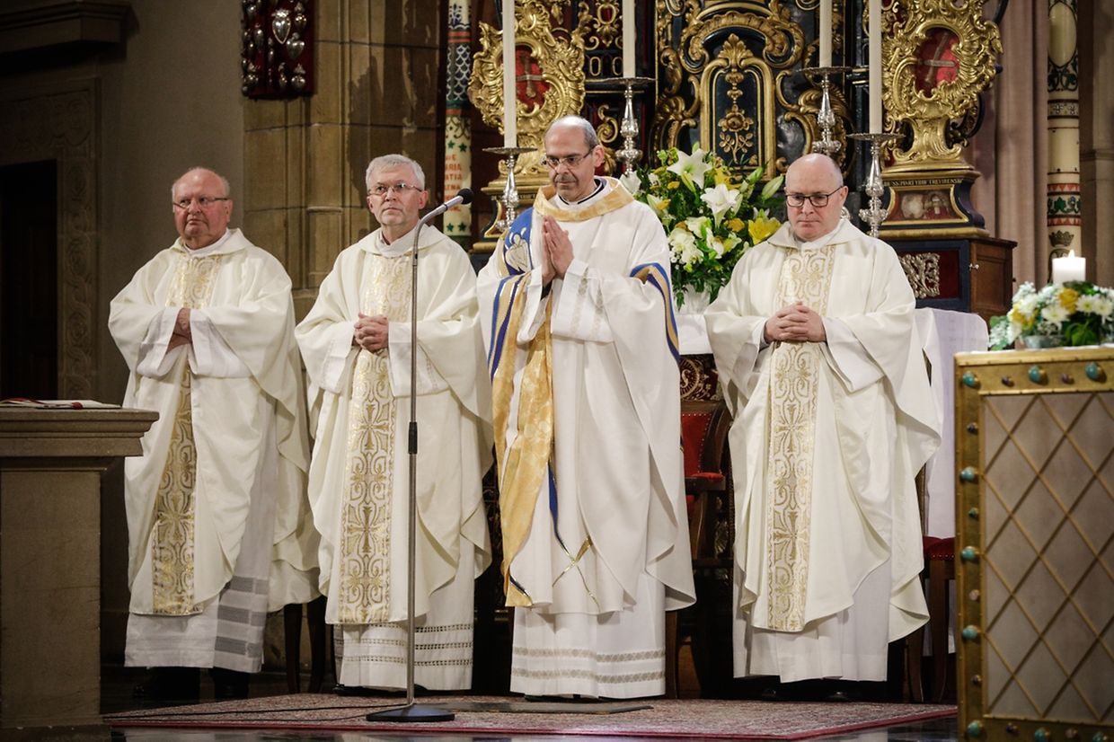 Messe für den Stadtrat und die Einwohner der Stadt Luxemburg.