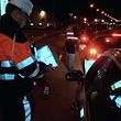 Fotos der Alkoholkontrolle im Anschluss an die Kavalkade in Diekirch, aufgenommen auf der N7 in Ingeldorf und auf dem CR 351 zwischen Diekirch und Erpeldingen / Foto: Armand WAGNER