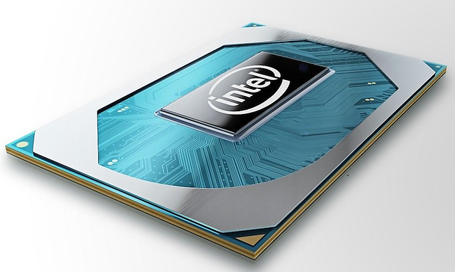 An Intel computer chip