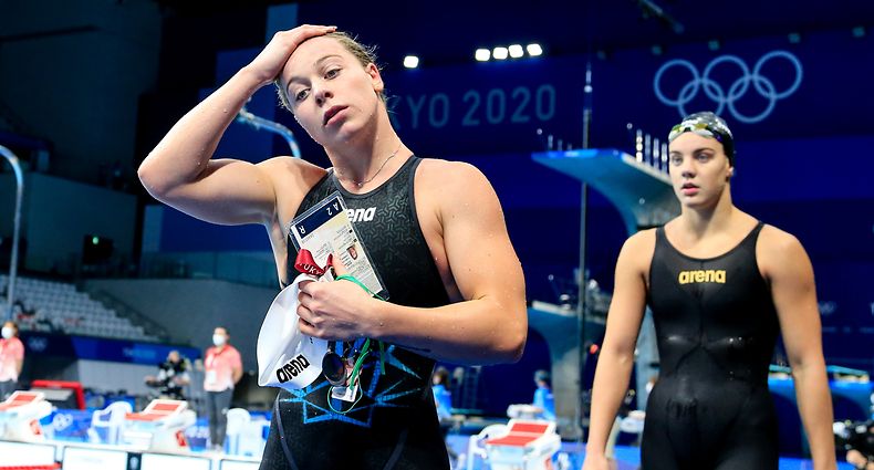 Julie Meynen (Luxemburg) / Schwimmen - Olympia / 28.07.2021 / Olympische Spiele 2020 / Tokio 2020 / Foto: Yann Hellers