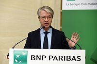 L’établissement financier, dirigé par Jean-Laurent Bonnafé, a pour 6,6 milliards d'euros de fonds verts sous  gestion (Photo Eric Piemont/ AFP)

