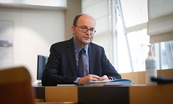 Politik, chambre des métiers, Corona-Hilfen, Tom Wirion, CDM Foto: Luxemburger Wort/Anouk Antony