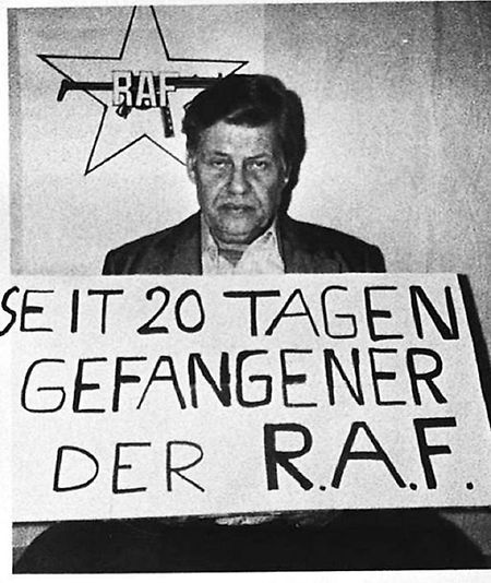 Die Entführung und anschließende Ermordung des Arbeitgeberpräsidenten Hanns Martin Schleyer ging bereits auf das Konto der zweiten RAF-Gerenation.