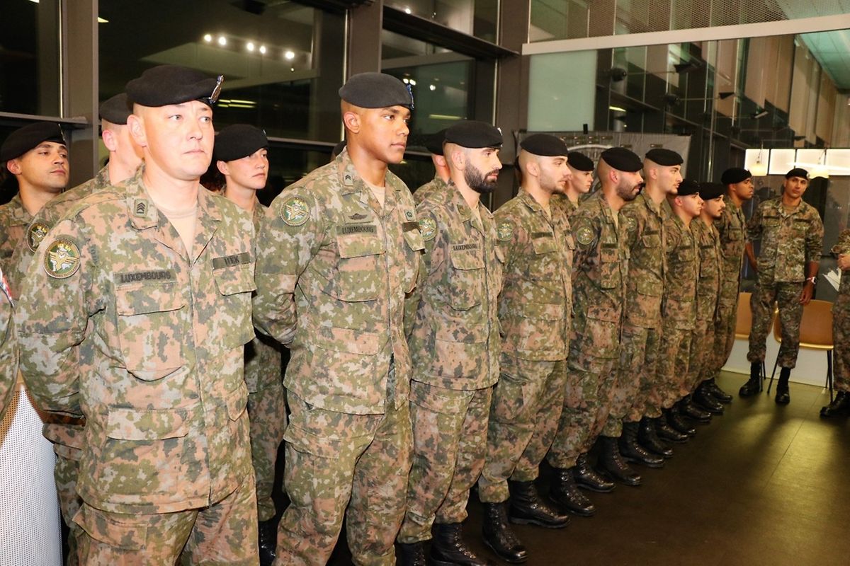 Des larmes de joie ont jailli samedi soir à l'accueil des 23 soldats de retour de mission au Kosovo.