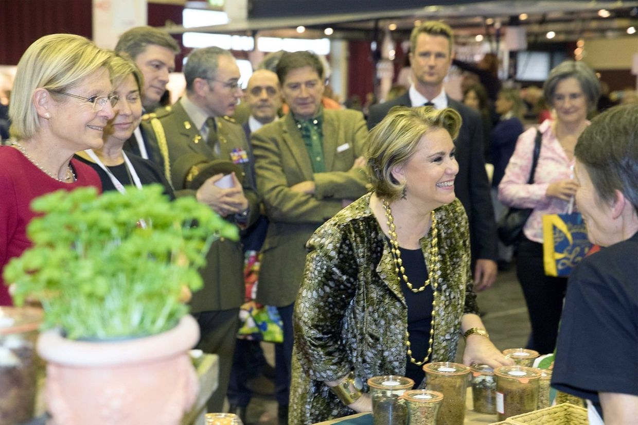 Der "Bazar" des Roten Kreuzes.