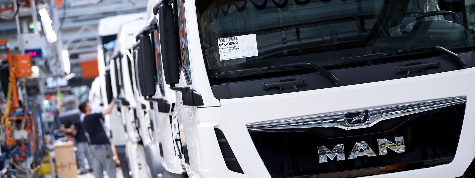 Der Lastwagenbauer MAN gehört zur VW-Lkw-Tochter Traton. Bald wird auch Navistar zu Traton gehören.